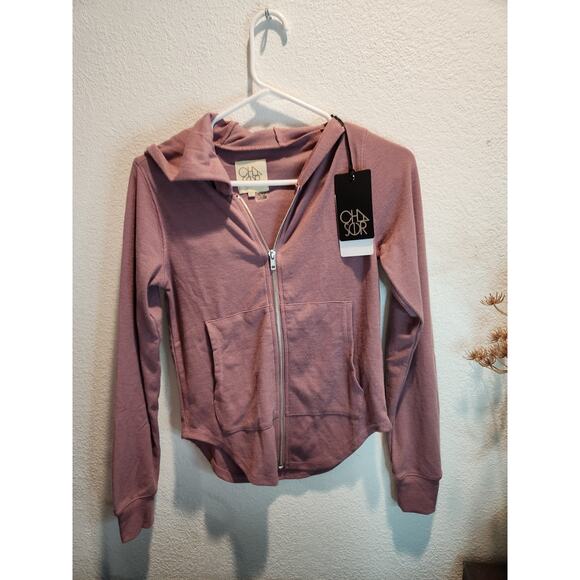 Chaser Jackets & Blazers - NWT Chaser Pink Size XS zip up hoodie soft and cozy